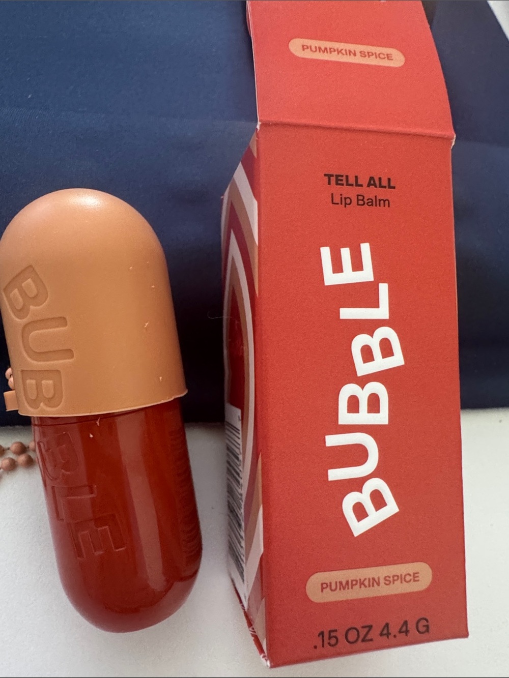 Bubble Tell All Lip Balm — Pumpkin Spice New